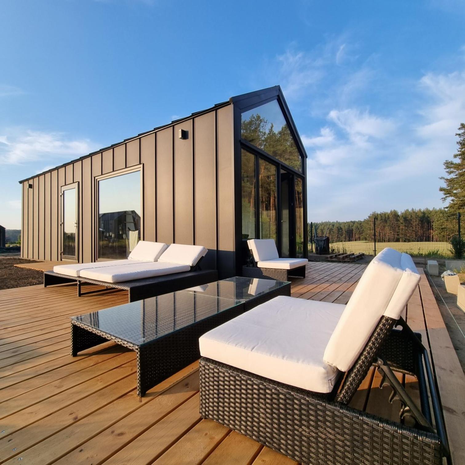 Bosko Domki Z Sauna I Balia W Sulminie Obok Gdanska エクステリア 写真