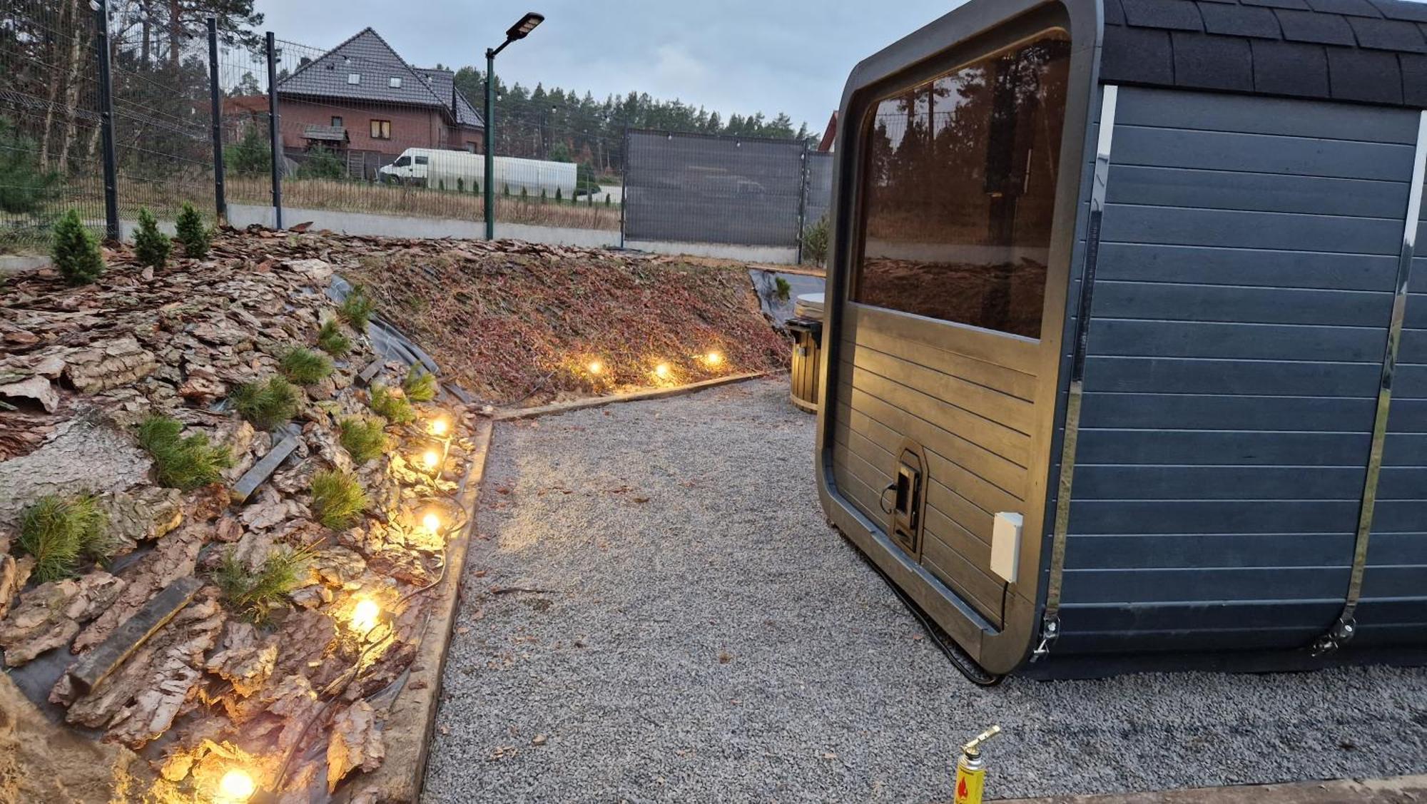 Bosko Domki Z Sauna I Balia W Sulminie Obok Gdanska エクステリア 写真